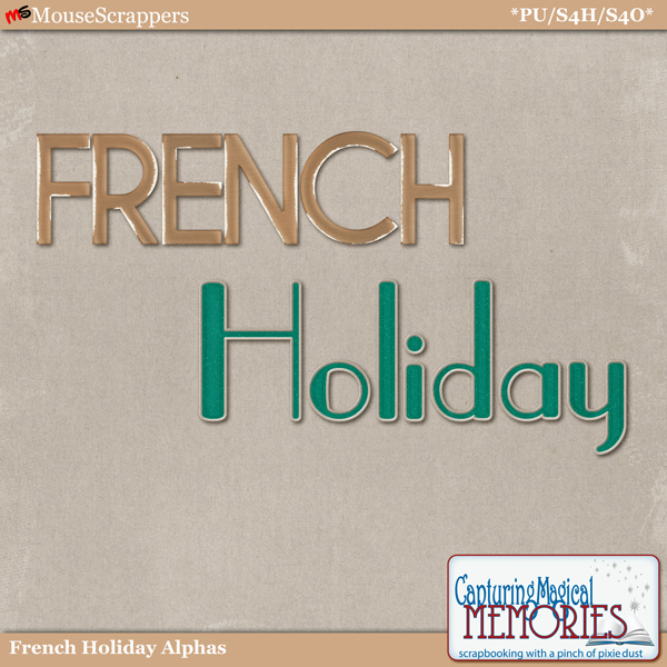 French Holiday Alphas