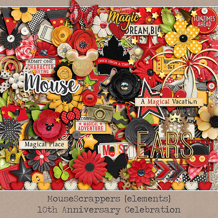 MouseScrappers 10th Anniversary BUNDLE